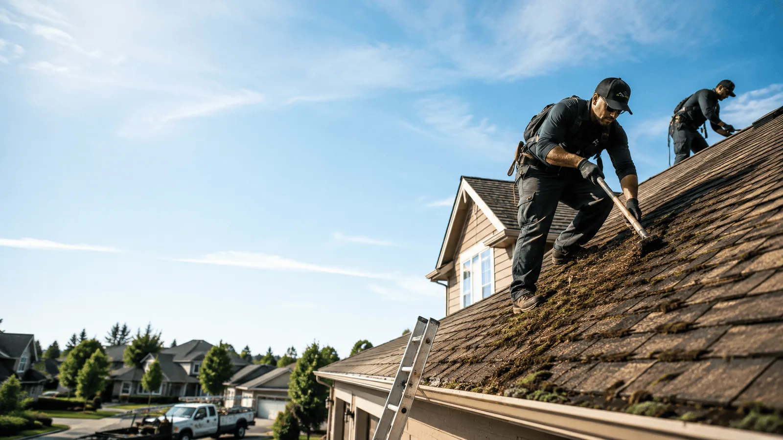 Roof Moss Removal in Lapel, IN near me